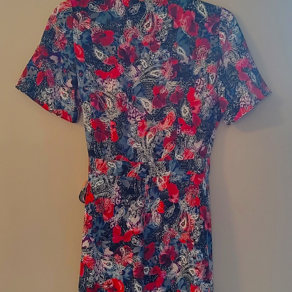 The Kooples Wrap Dress Size 0 Silk - Picture 11 of 13